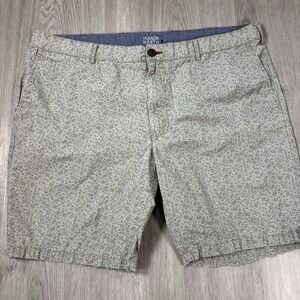 Hudson North Men's Total Print Coral Reef Cotton Chino Shorts W40